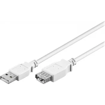 Wentronic 96199 USB-kaapeli valkoinen