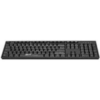GCQ CleanType Easy Basic - näppäimistö – muovi, lääketieteellisiin ympäristöihin – pestävä – USB – QWERTY – USA – musta