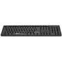 GCQ CleanType Easy Basic - näppäimistö – muovi, lääketieteellisiin ympäristöihin – pestävä – USB – QWERTY – USA – musta