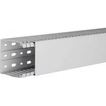 Hager johdinkanava (P x L x K) 2000 x 80 x 80 mm HA780080 1 kpl vaaleanharmaa (HA780080)