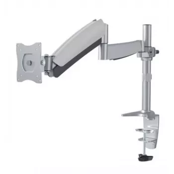 Newstar litteä näyttöpöytäteline (CLAMP/GROMMET) 10-30 Silver