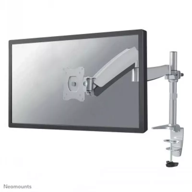 Newstar litteä näyttöpöytäteline (CLAMP/GROMMET) 10-30 Silver