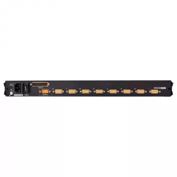 ATEN CL5708MW 43cm leveä LCD KVM-kytkin, USB-PS/2, VGA, 8 porttia, UK-asettelu