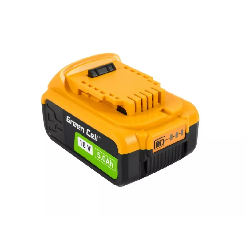 Green Cell akku DeWalt XR 18V 5Ah sähkötyökalun akku DCB184