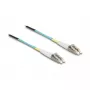 Delock kuitu-kaapeli LC-Duplex LC-Duplexiin Multimode OM3 25 m