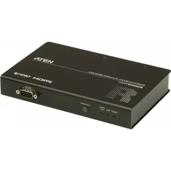 ATEN CE820R-ATA-G - vastaanotin - kaapeliliitäntä - 150 m - Cat5e - Cat6 - Cat6a - 4096 x 2160 pikseliä - musta (CE820R-ATA-G)