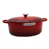 Le Creuset Signature paistinpata soikea 35 cm kirsikanpunainen (21178350602430)