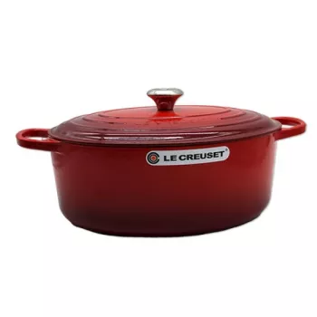 Le Creuset Signature paistinpata soikea 35 cm kirsikanpunainen (21178350602430)