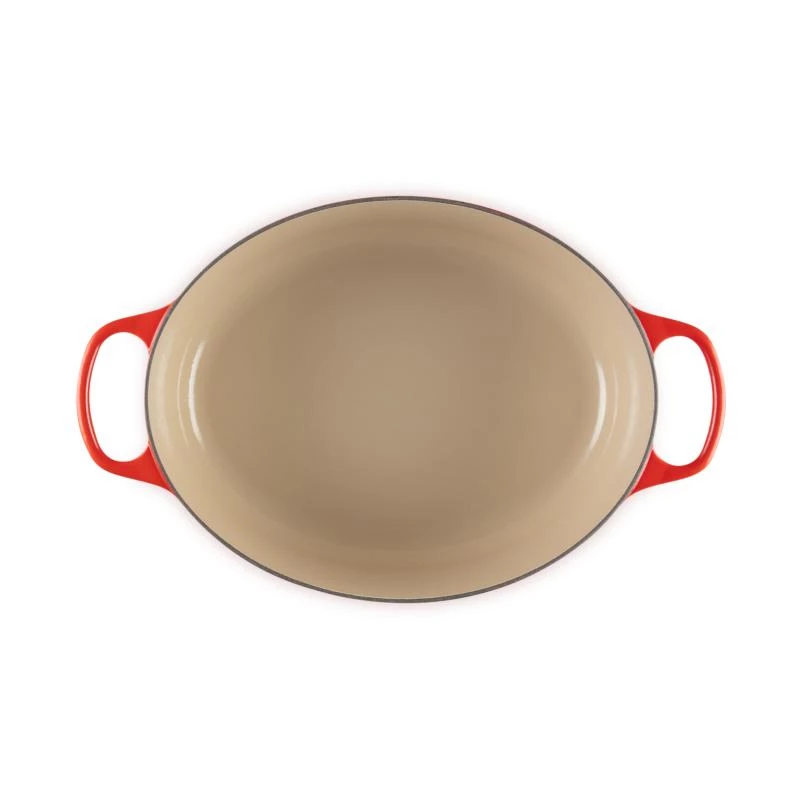 Le Creuset Signature paistinpata soikea 35 cm kirsikanpunainen (21178350602430)