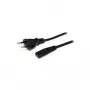 StarTech.com 2 m kannettavan laturikaapeli, EU-pistoke C7, 2,5A 250V, 18AWG, kannettavan/tulostimen virtakaapeli, kannettavan laturin kaapeli, kannettavan virtalähteen kaapeli - UL