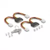 Delock 3.5 vaihtokehys 4x M.2 NVMe SSD:lle OcuLink SFF-8612 -liitännällä (47111)
