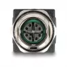 Delock M12-adapteri X-koodattu 8-pin liitin RJ45-liittimeen suora