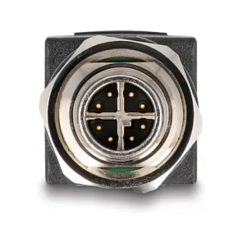 Delock M12-adapteri X-koodattu 8-pin pistoke RJ45-liittimeen suora