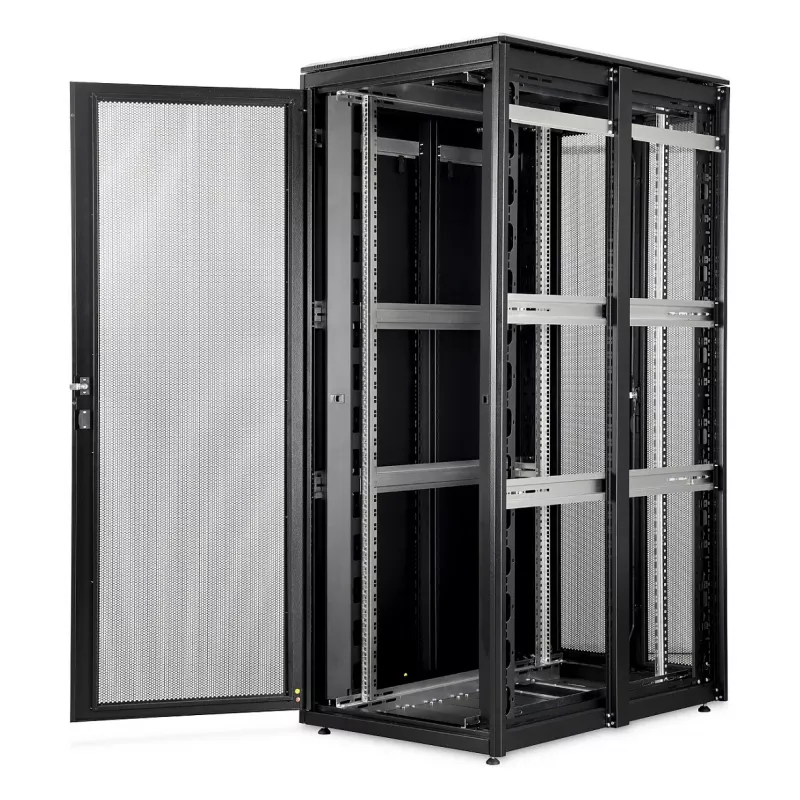 42HE palvelinkaappi Unique Server-N 2053x800x1200mm musta.