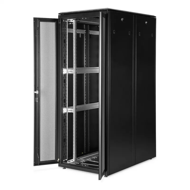 42HE palvelinkaappi Unique Server-N 2053x800x1200mm musta.