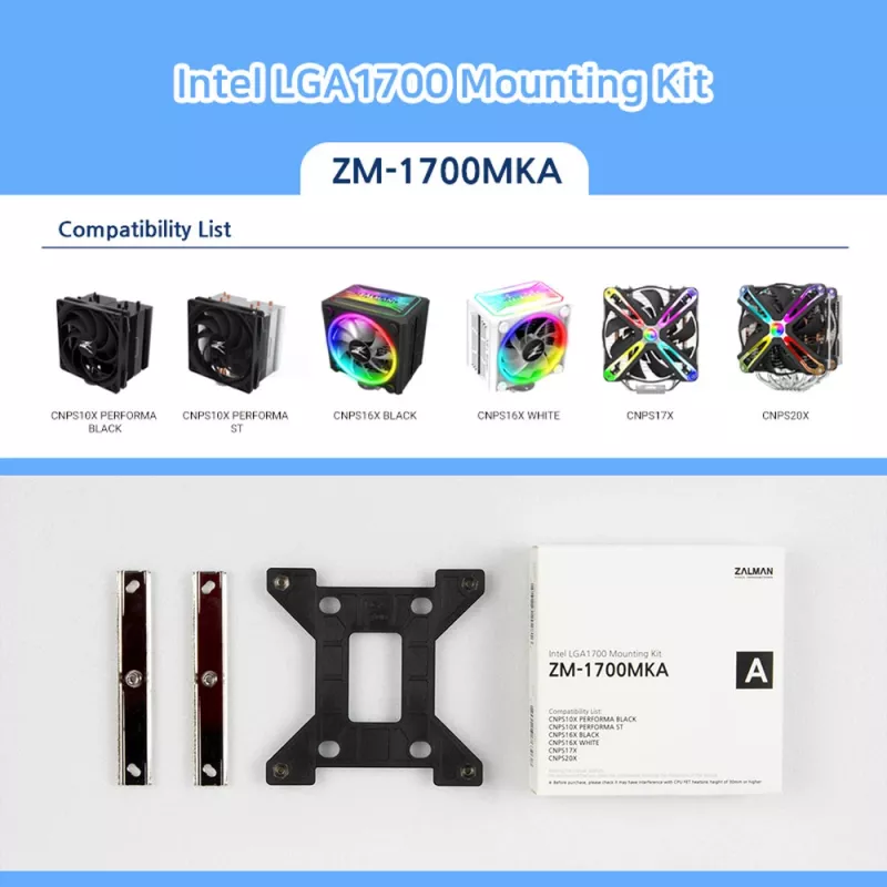 Zalman ZM-1700MKA Intel-asennussarja