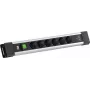 BACHMANN CONNECTUS 6xCEE7/3 1x kytkin, 1xUSB C/C 45W L=2,0m CEE7/7 harmaa (BM0022770)