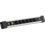BACHMANN CONNECTUS 6xCEE7/3 1x kytkin, 1xUSB C/C 65W L=2,0m CEE7/7 harmaa (BM0022776)