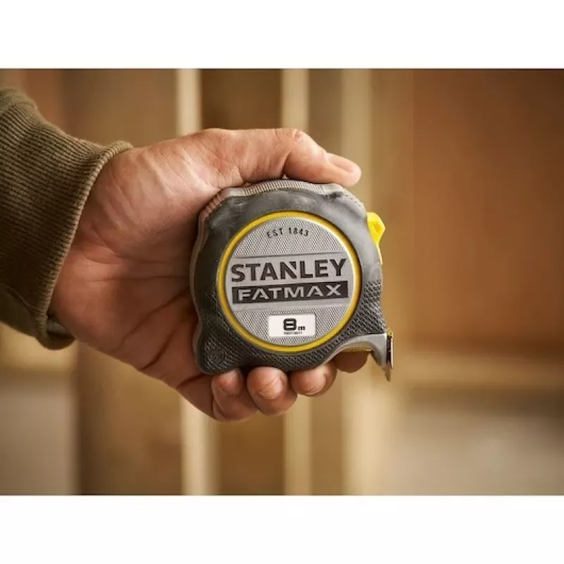 Stanley FMHT38217-0 mittanauha 8 m musta, keltainen