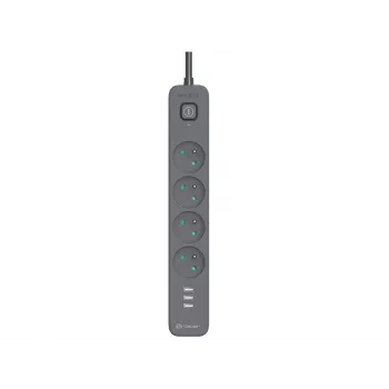 Tracer 47685 Power Line+ 5 m (4 pistorasiaa + 3x USB A)