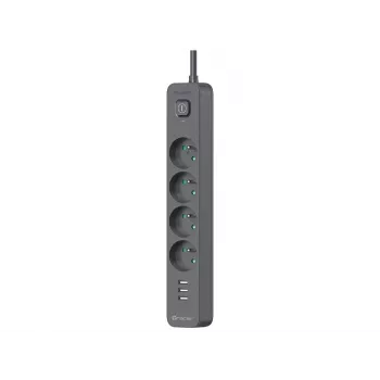 Tracer 47685 Power Line+ 5 m (4 pistorasiaa + 3x USB A)
