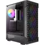 ANTEC VX-320 ARGB ATX, Micro-ATX, ITX Mid Tower -pelikotelko, musta (0-761345-10234-6)