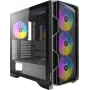 ANTEC AX-1000 ARGB -pelikotelo E-ATX, ATX, Micro-ATX, ITX Mid Tower, musta (0-761345-10240-7)