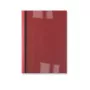 GBC LeatherGrain ThermaBind -kannet 3 mm punainen (100), A4, punainen, läpinäkyvä, matta, 30 arkkia, 3 mm, 297 mm