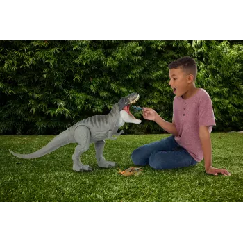 Jurassic World Rebirth Super Colossal Tyrannosaurus Rex -toimintahahmo, T-Rex dinosaurusten elokuvalelu