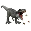 Jurassic World Rebirth Super Colossal Tyrannosaurus Rex -toimintahahmo, T-Rex dinosaurusten elokuvalelu