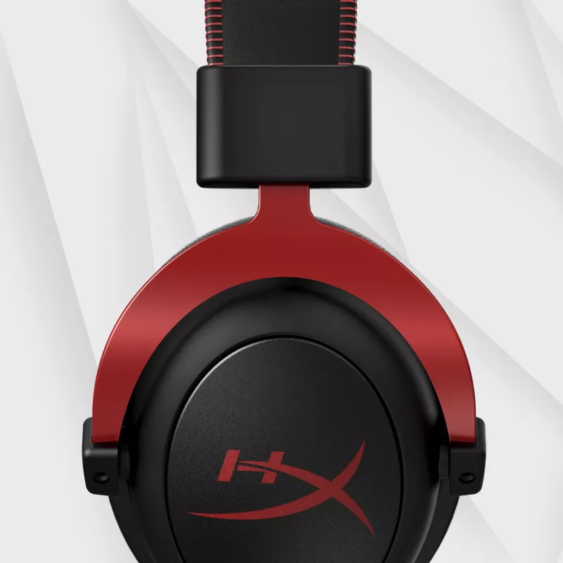 HyperX Cloud II -pelikuulokkeet (musta-punainen)