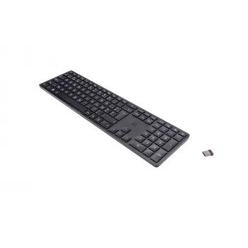HP 450 ohjelmoitava langaton näppäimistö RF Wireless + USB AZERTY belgialainen musta
