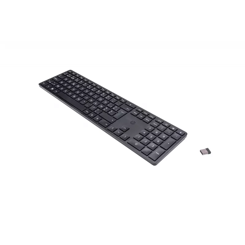 HP 450 ohjelmoitava langaton näppäimistö RF Wireless + USB AZERTY belgialainen musta