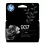 HP 937 musta alkuperäinen mustekasetti, vakiokapasiteetti, musta, 1 kpl, 1250 sivua, yksittäispakkaus
