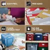 DYMO Authentic LabelWriter yleismerkit | 54 mm x 70 mm | itseliimautuva | 12 rullaa, joissa 320 Easy-Peel-tarraa (3 840 kpl) | LabelWriter-tarratulostimille | Valmistettu Euroopassa