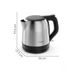 Tefal Subito Mini KO5S2DE0 vedenkeitin 1 l 2400 W musta, ruostumaton teräs