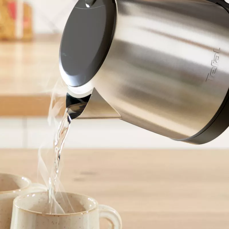 Tefal Subito Mini KO5S2DE0 vedenkeitin 1 l 2400 W musta, ruostumaton teräs