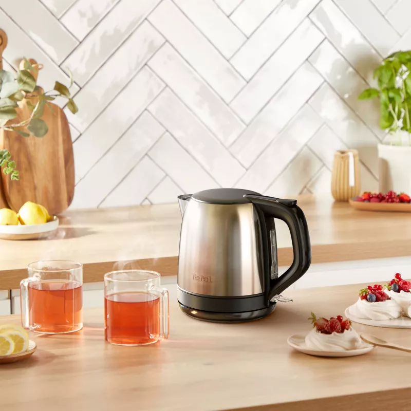 Tefal Subito Mini KO5S2DE0 vedenkeitin 1 l 2400 W musta, ruostumaton teräs