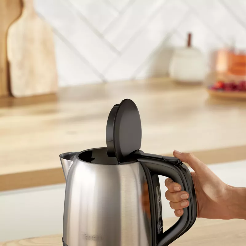 Tefal Subito Mini KO5S2DE0 vedenkeitin 1 l 2400 W musta, ruostumaton teräs
