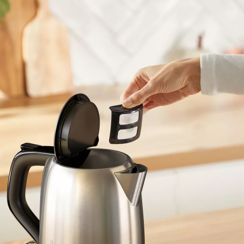 Tefal Subito Mini KO5S2DE0 vedenkeitin 1 l 2400 W musta, ruostumaton teräs