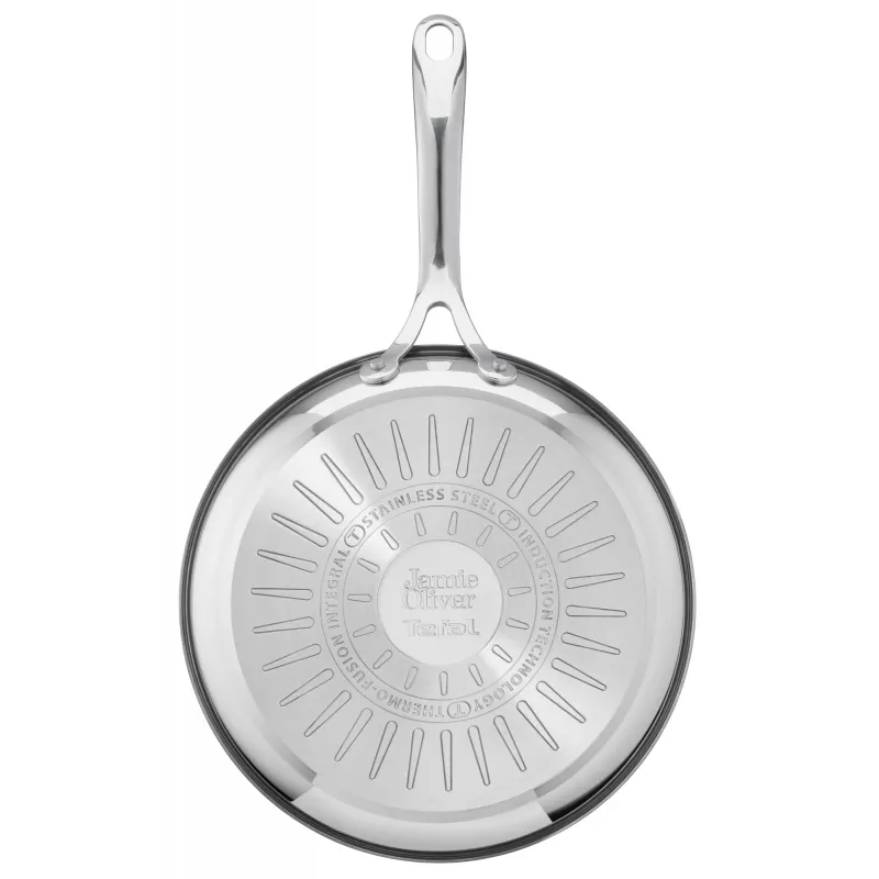 Tefal Jamie Oliver Cook Smart E31004 paistinpannu, 24 cm, ruostumaton teräs