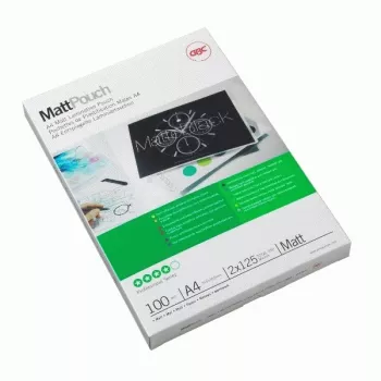 GBC laminointikalvo A4 matta 100 mikronia, matta, A4, 216 mm, 0,2 mm, 303 mm, 100 kpl