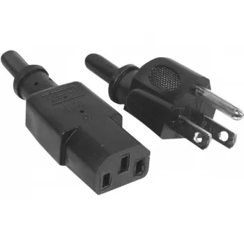 Hypertec 809030-HY virtajohto musta 1,8 m pistoke tyyppi B kylmälaitekaapeli C13