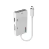 Lindy USB Type-C -kolminäyttömuunnin, 3840 x 2160 pikseliä