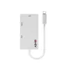 Lindy USB Type-C -kolminäyttömuunnin, 3840 x 2160 pikseliä
