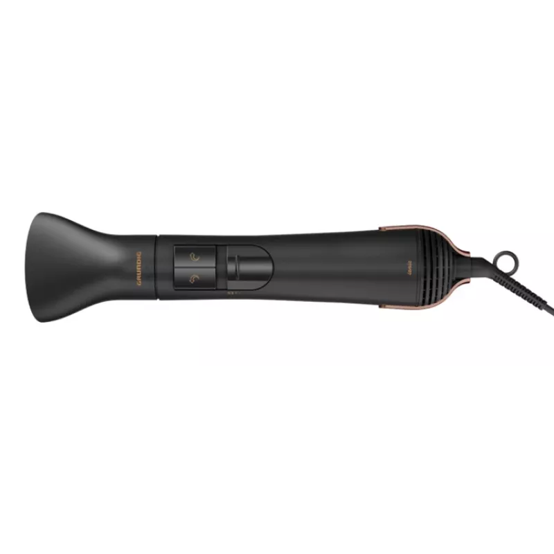 Grundig HS 7080 kuumailmaharja lämmin musta, ruusukulta 1000 W 1,8 m