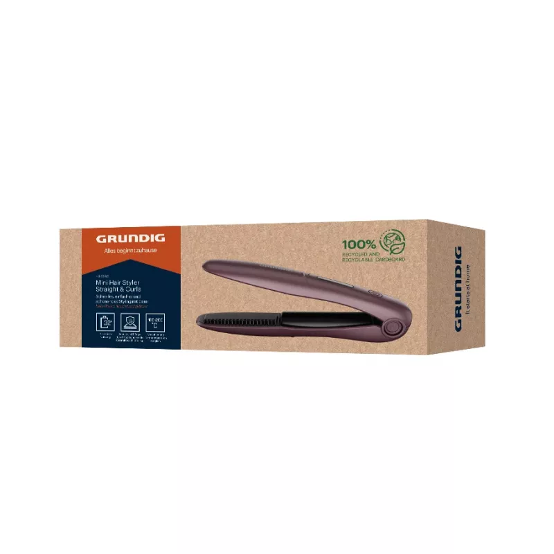 Grundig HS 6330 langaton hiustensuoristaja, violetti