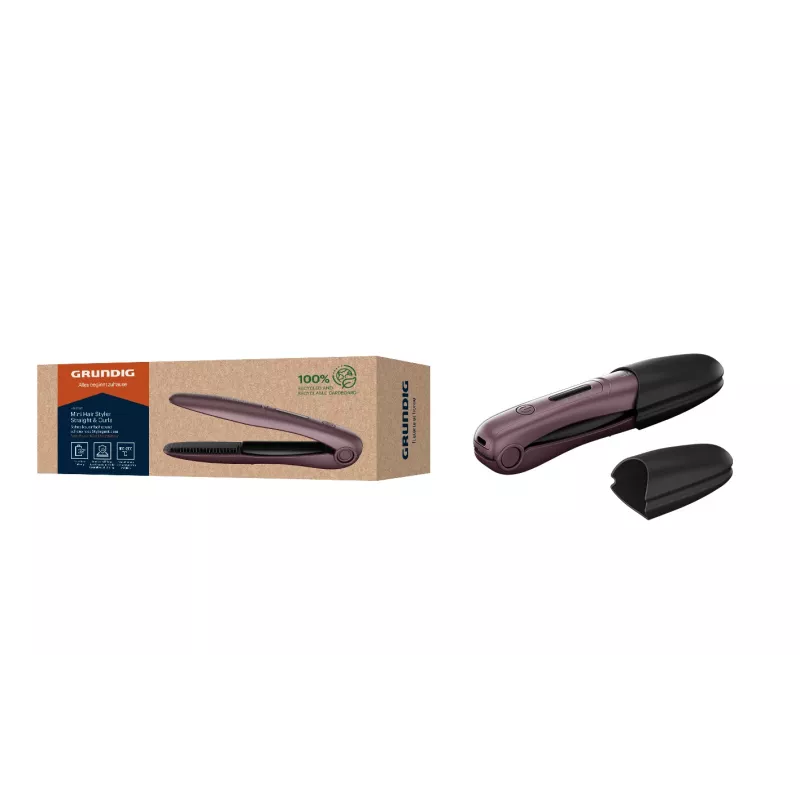 Grundig HS 6330 langaton hiustensuoristaja, violetti