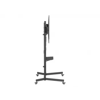 Equip Economy TV-teline 55 tuumaa - 100 tuumaa, 2,54 m (100 tuumaa), 100 x 100 mm, 800 x 600 mm, -10 - 5°, muovi, ruostumaton teräs, musta
