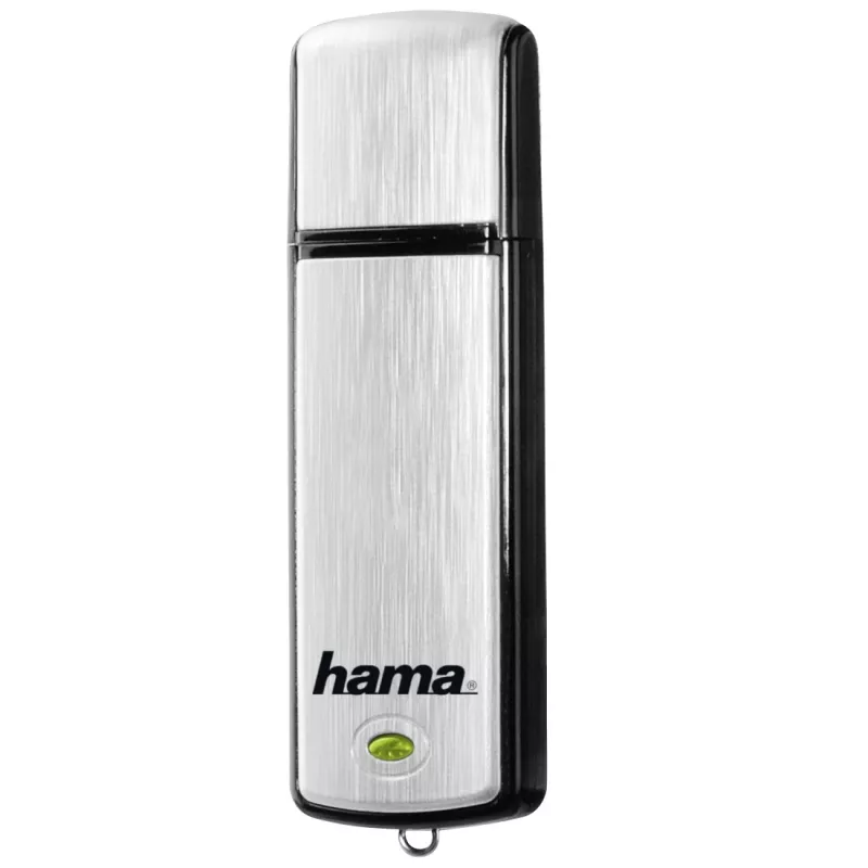 Hama Fancy USB-muistitikku 64 GB 2.0 musta, hopea